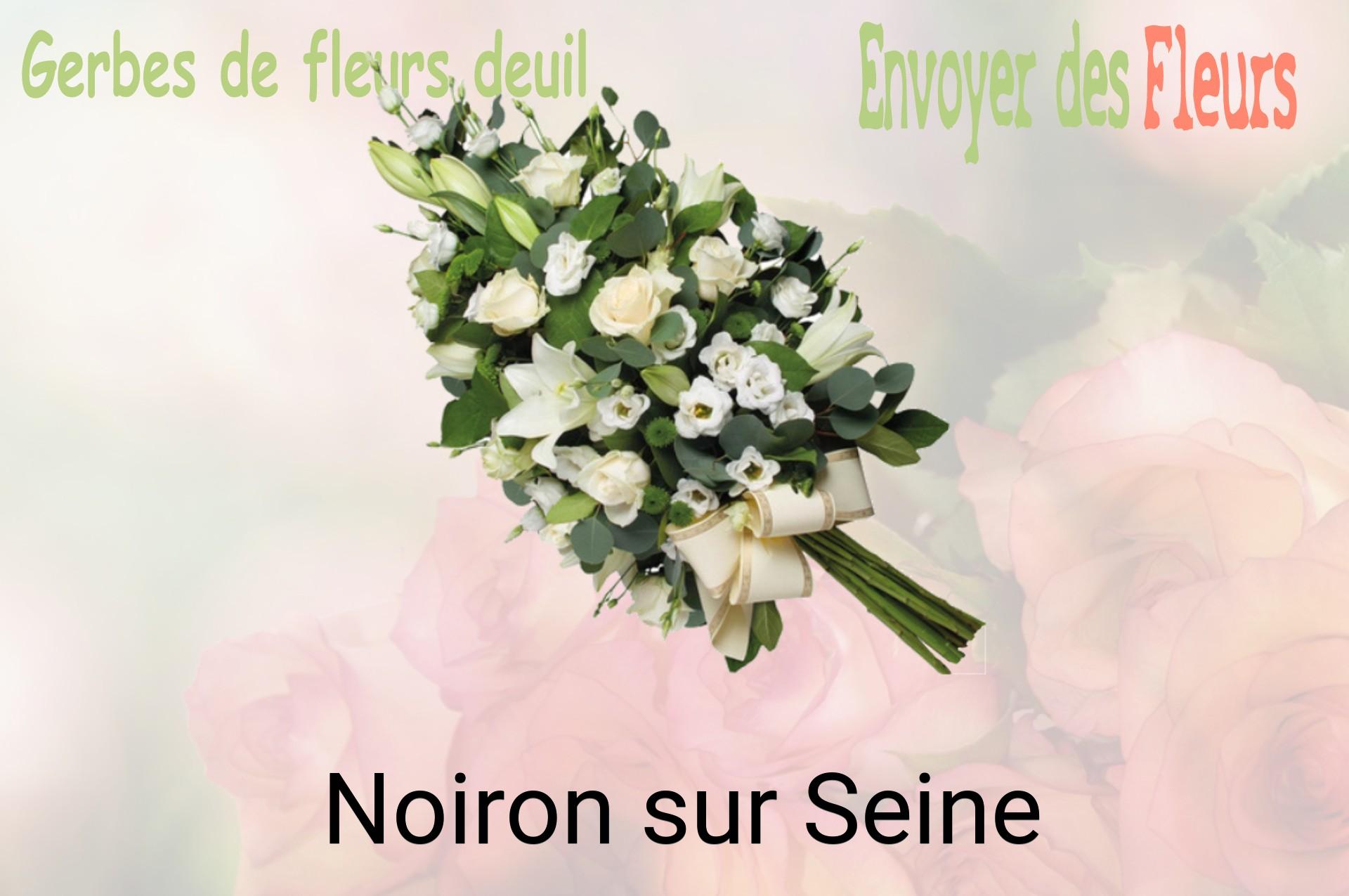 Gerbe de fleurs de deuil livrée à Noiron-sur-Seine
